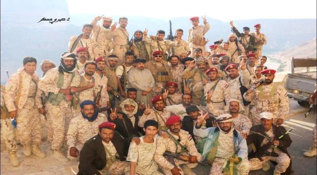 أهالي وادي حضرموت يرحبون بالقوات الجنوبية