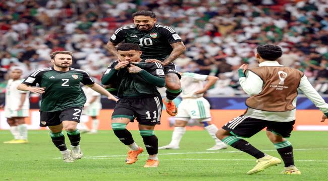 الإمارات تقصي منتخب الجزائر وتتأهل لنصف نهائي كأس العرب 2025