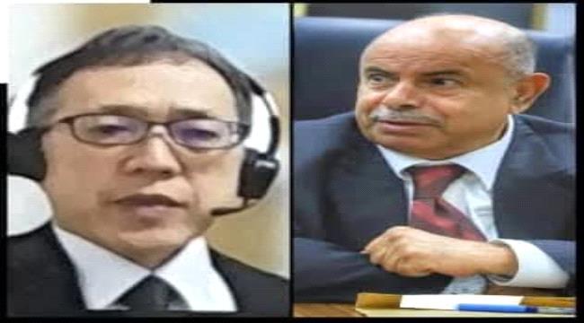 محافظ حضرموت يبحث مع مكتب المبعوث الأممي مستجدات الأوضاع في 