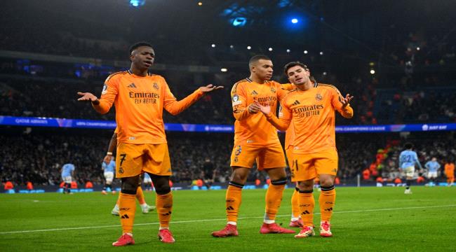 ريمونتادا جنونية تقود ريال مدريد لتعميق جراح مانشستر سيتي في عقر داره
