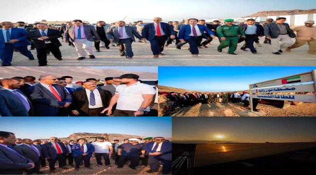 اليمن... الزُبيدي يزور محطة كهرباء "نور زايد 1" في سقطرى