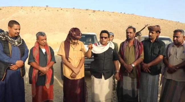 البديل المؤقت لـ"بن حبريش" يتفقد أحد مواقع قوات حماية حضرموت 