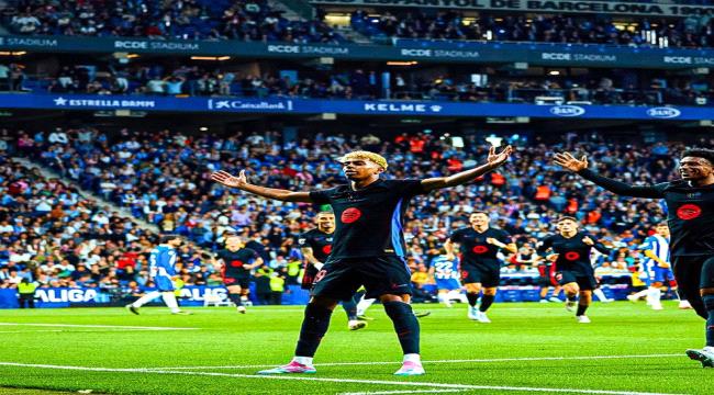 رسميا.. برشلونة يحسم لقب الليجا الإسبانية من ملعب إسبانيول