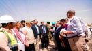 وضع حجر الأساس لمشروع محطة ضخ الصرف الصحي في 