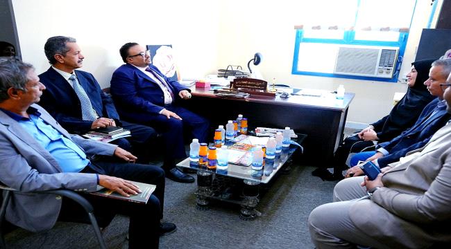 باشراحيل يبحث مع مديري الثقافة والسياحة بالمكلا آفاق التعاون المشترك