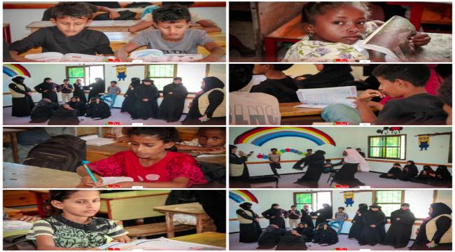 متابعة أنشطة مشروع التعليم التعويضي في 