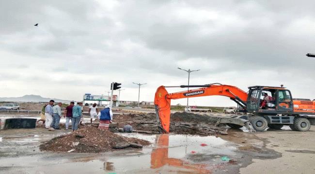 مؤسسة المياه تعلن إصلاح كسر في أنبوب ضخ رئيسي