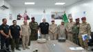 وفد عسكري رفيع يزور مقر مشروع «مسام» في ميدي...