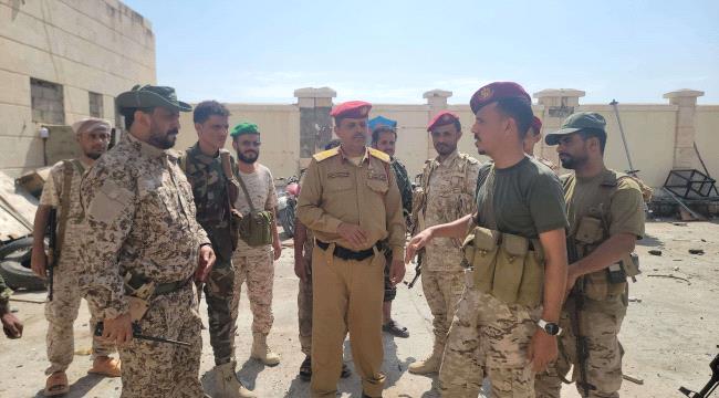أبين.. المقدم النقيب يزور أبطال اللواء الأول دعم وإسناد في مديرية المحفد