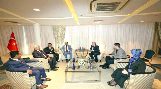 وزير الشباب والرياضة اليمني يبحث مع نظيره التركي سبل تعزيز التعاون المشترك