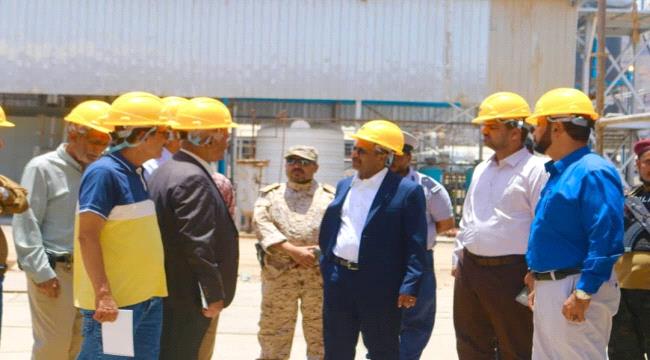 وزير النفط: عودة عمل مصفاة عدن يعد ضرورة وطنية