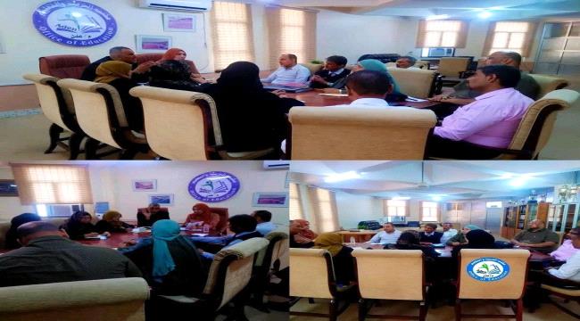 الاختبارات النهائية لعام 2026 على طاولة قيادات التربية والتعليم