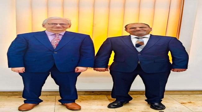 اللواء شلال يبحث مع السفير الألماني سبل تعزيز التعاون في مكافحة الإرهاب