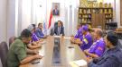 وزير الشباب والرياضة يلتقي مفوضي كشافة عدن وسيئون ...