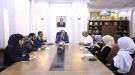 الوزير البكري يودع بعثة منتخبنا الوطني للرماية 