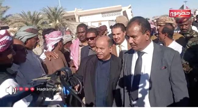 محافظ حضرموت يصل إلى سيئون