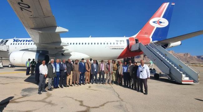 استئناف تشغيل الرحلات الجوية عبر مطار سيئون