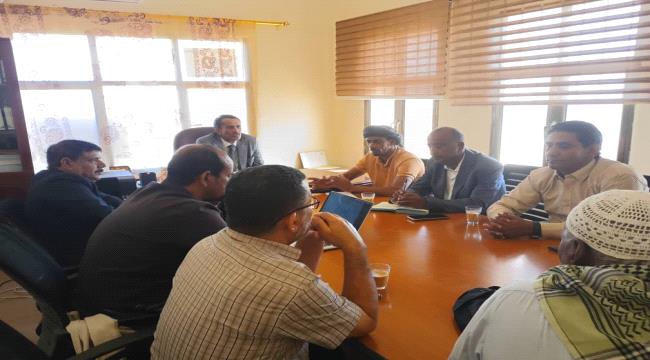 لقاء في سقطرى يناقش آليات تسريع تنفيذ مشاريع منظمة 