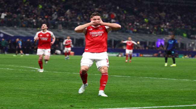 أرسنال يواصل سلسلة انتصاراته في دوري أبطال أوروبا بفوز مثير على إنتر ميلان