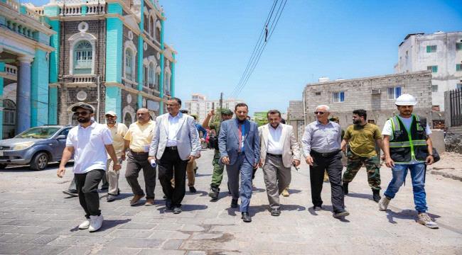 محافظ عدن في مديرية صيرة