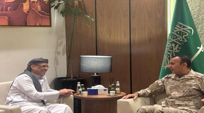 أحمد الميسري يلتقي قائد القوات المشتركة في السعودية