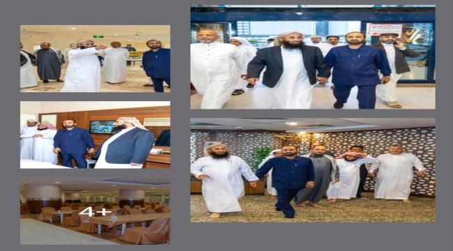 وزير الأوقاف يتفقد أبراج حجاج اليمن في مكة المكرمة