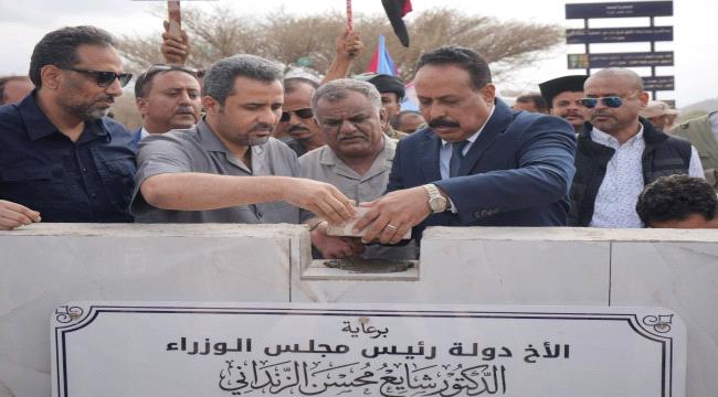 وضع حجر الأساس لمشروع صيانة وإعادة تأهيل طريق حبيل جبر- العسكرية