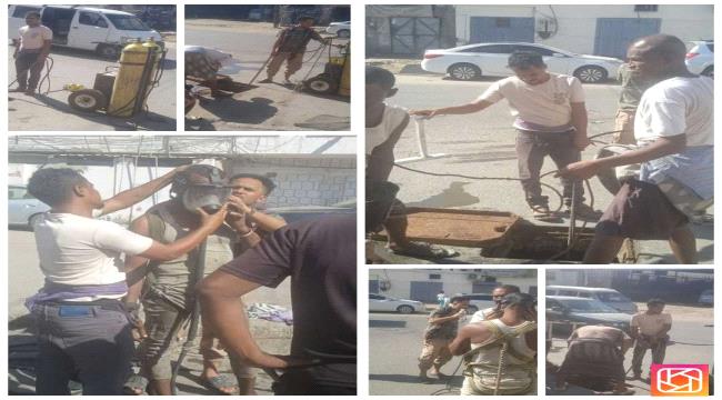 21 عامل يعيدون تأهيل 16 منهل رئيس بأعماق 6 متر بأحد أهم خطوط شبكة الصرف الصحي بالمنصورة