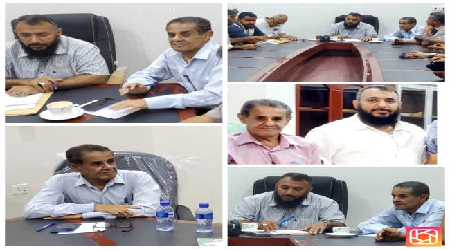 مدير التواهي رياض حسن يعزي بوفاة أمين عام المديرية الفقيد سعيد شيباني