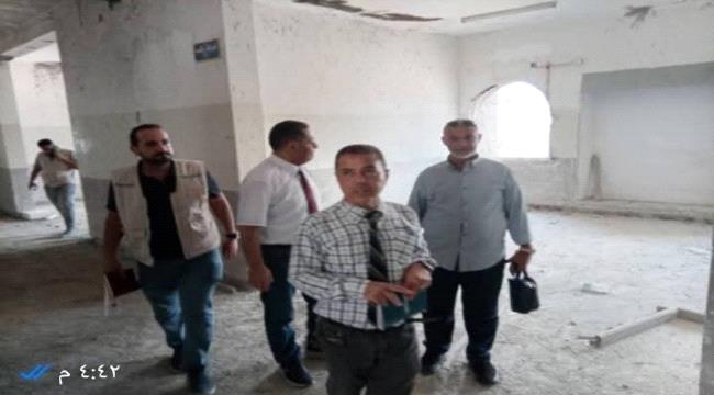 مدير عام مستشفى الأمراض النفسية يلتقي المدير التنفيذي لمؤسسة يمان