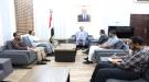 الوزير البكري يلتقي وكيل محافظة ريمة لشؤون الشباب ...